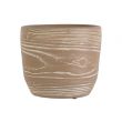 Cosy @ Home Flowerpot Wood Look Beige 18x18xh16cm Ro