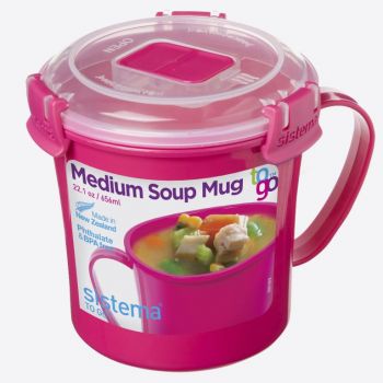 Sistema Microwave Colour soup mug medium 656ml