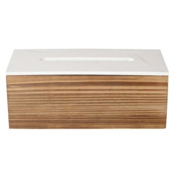 Cosy & Trendy Storage Box Kleenex Wood 25x12x10cm