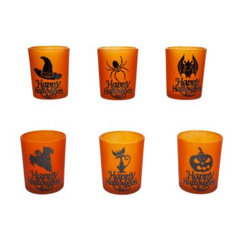 Cosy @ Home Tl Holder Happy Halloween 6 Types Glass