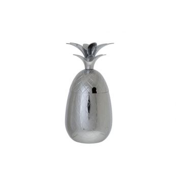 Cosy & Trendy Pineapple Mug 400ml Silver Ligned