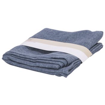 Cosy @ Home Tablerunner Blue 180x40xh,5cm Polyester