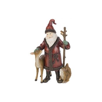 Cosy @ Home Weihnachtsmann Deer Bird Red 181x12,9xh2