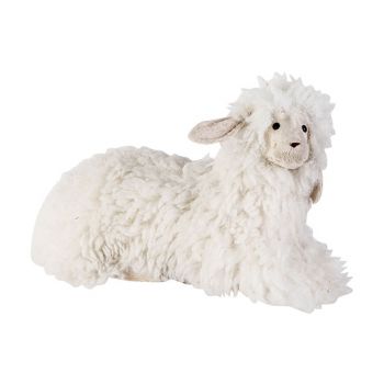 Cosy @ Home Sheep Wool White 37x19xh20cm Foam