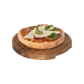 Boska Pizza Serving Plate S D24xh2cm Oak Round