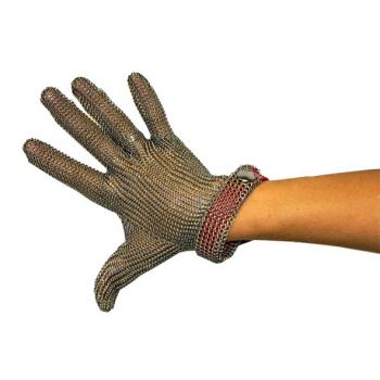 Arcos Protective Glove Medium Metal Red