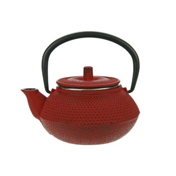 Cosy & Trendy Kobe Teapot Cast Iron 0,3l Red 1pers