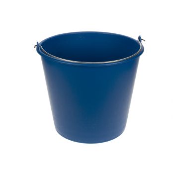 Hega Hogar Bucket Blue 12l D28cm -h 25cm Flexible