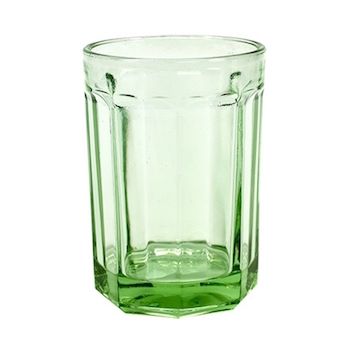 Paola Navone B0816769 Glass Large Transparent Green Fish&Fish 40CL